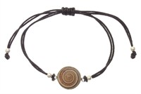 Cotton-Armbandm. Muschel 925er Silber