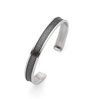 Armspange "Ankerplatz" oxidiert 21 cm