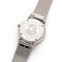 DUR Uhr Armband, Mesh Edelstahl 18 mm