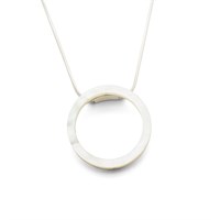 Kette "Jojo" Perlmutt  925er Silber