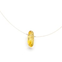 Kette "Glasspiel" gelb