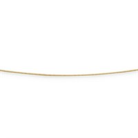 Kette "Omega" Elastic 0,8 mm, vergoldet