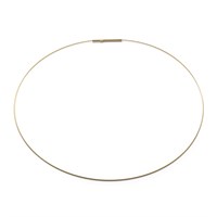 Kette "Omega" Elastic 0,8 mm, vergoldet