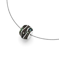 Kette "Strandwellen" Bead Mosaik Seeopal