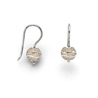 Ohrring Strandwelle "Bead" Strandsand
