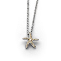 Anhänger "Seestern" Strandsand