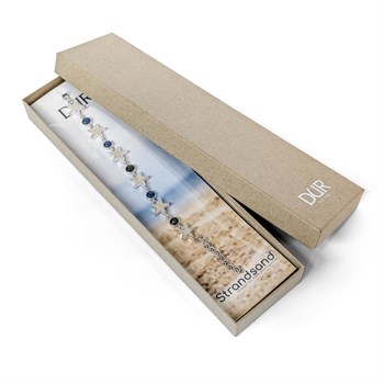 Armband/Kettenschachtel  beige mit DUR-Logo