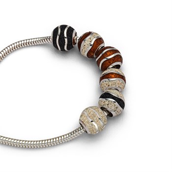 Anhänger Strandwelle "Bead" Strandsand