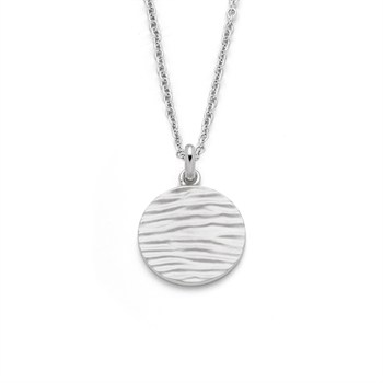 Anhänger Rund "LieblingsOrt" Individuelle Koordinaten