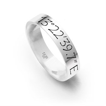 Ring "LieblingsOrt" Berlin Koordinaten schmal