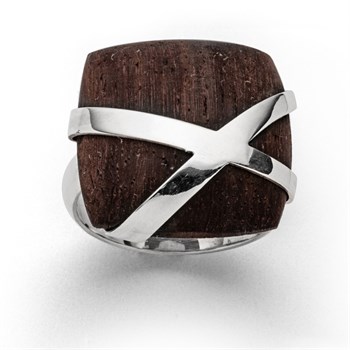 Ring "Schatztruhe groß" Holz