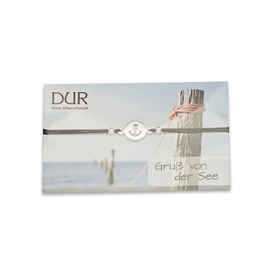 Armband "Anker" Elastik schwarz