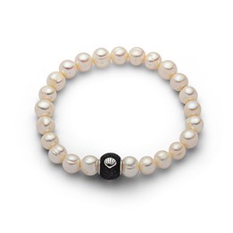 Armband "Perle/Lavas.Bead"
