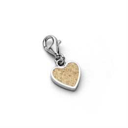 Charm "Herz" Strandsand