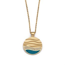 Kette "Ebbe & Flut" GG 585/-