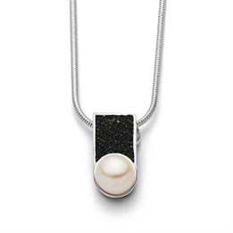 Kette "Lavaperle"
