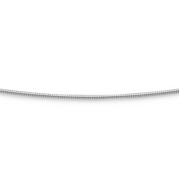 Kette "Omega" rhodiniert