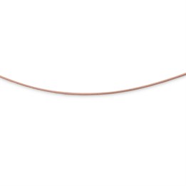 Kette "Omega, dünn" 42 cm, rosé