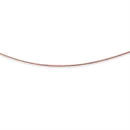 Kette "Omega, dünn" 42 cm, rosé