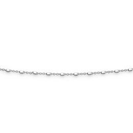 Kette "Fantasie" 1,2 mm" rhodiniert