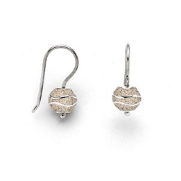 Ohrring Strandwelle "Bead" Strandsand