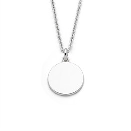 Anhänger Rund "LieblingsOrt" Individuelle Koordinaten