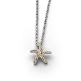 Anhänger "Seestern" Strandsand