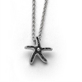 Anhänger "Seestern" Lavasand