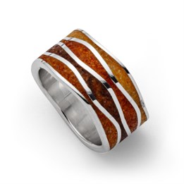 Ring "Bernsteinwelle"