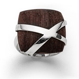 Ring "Schatztruhe groß" Holz