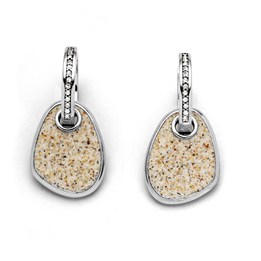 Creole "Sandglow" Strandsand/Crystal, Edelstahl