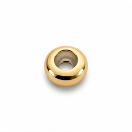 Edelstahl Bead Stopper 8 mm, Farbe: gold